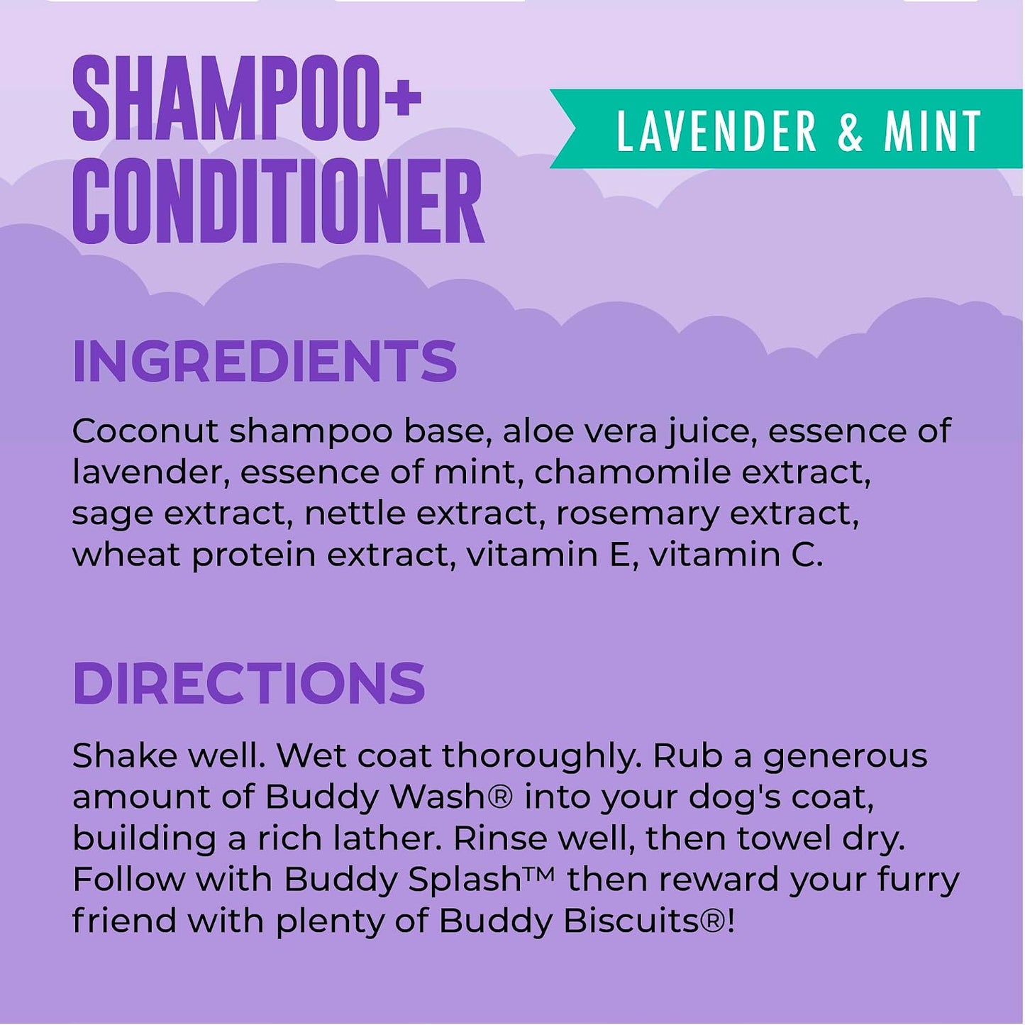 Buddy Wash-Shampoo and conditioner