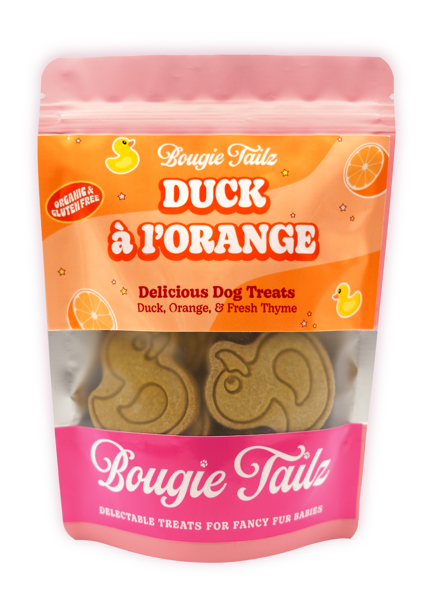 Bougie Bites Duck a I'Orange