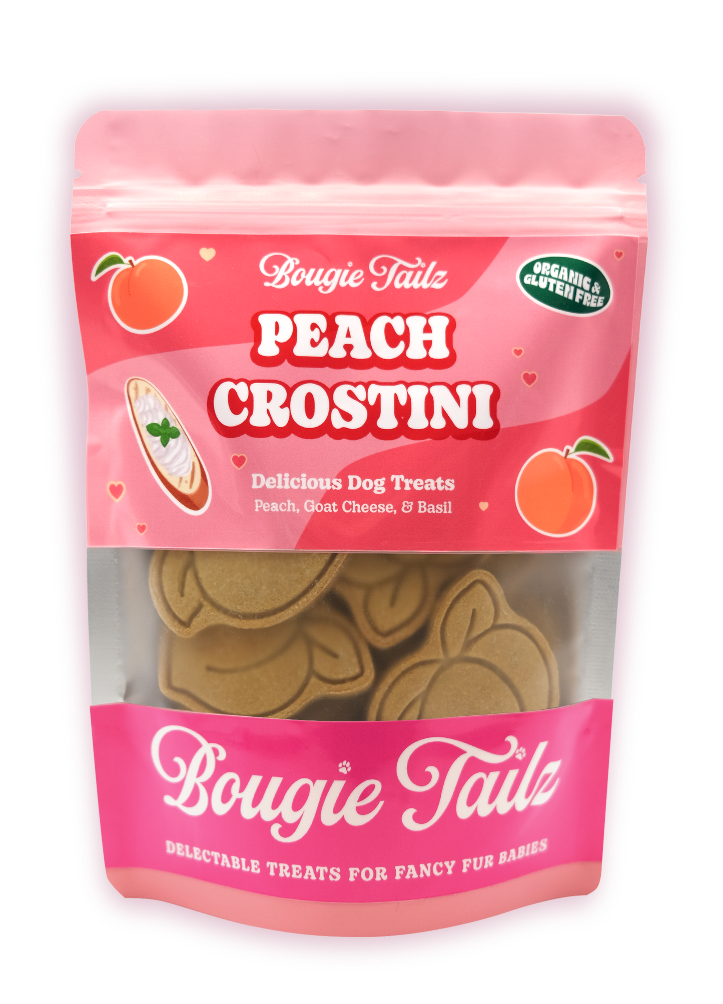 Bougie Bites-Peach Crostini
