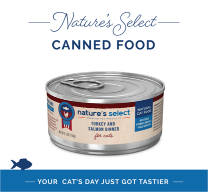 Turkey & Salmon Canned Wet Cat Food Case