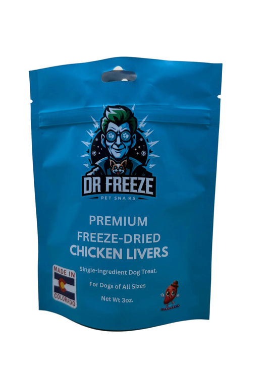 Freeze Dried Chicken Liver Pet Treats