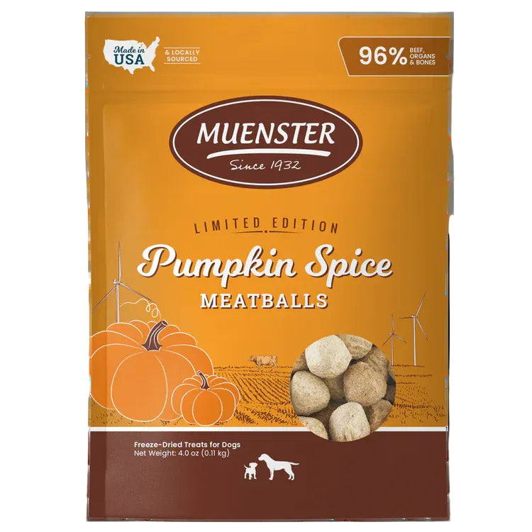 Muenster Pumpkin Spice Meatballs