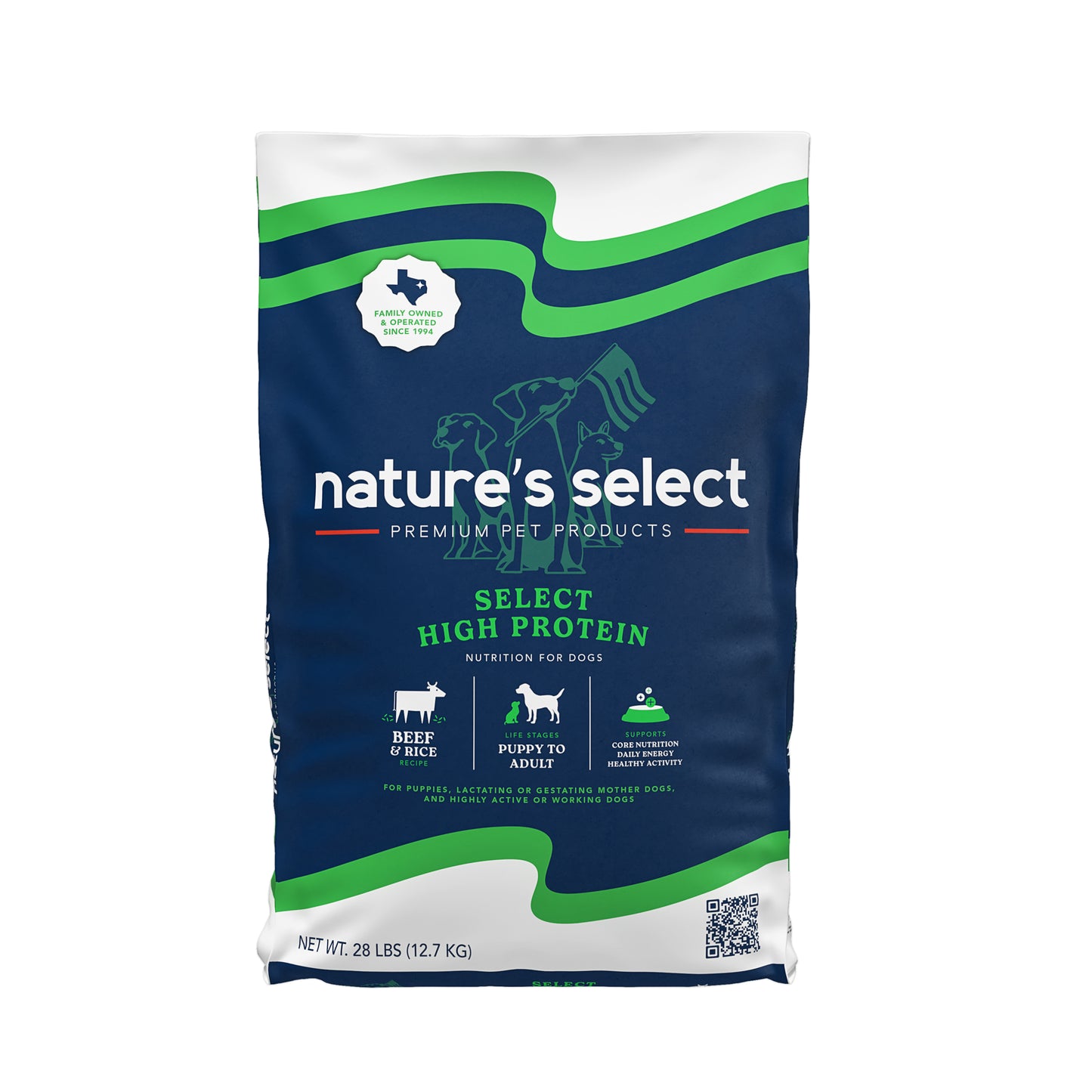 High Protein Recipe - Beef & Rice Dry Dog Food