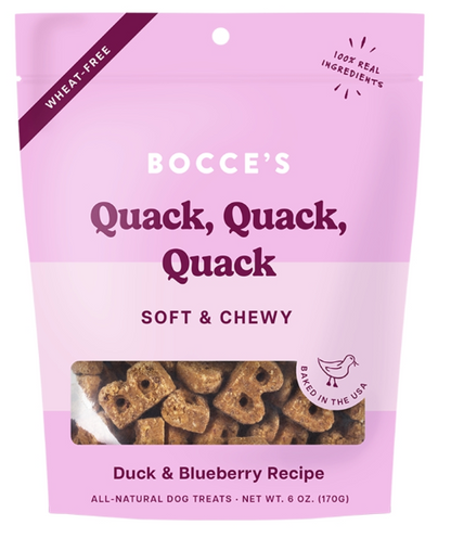 BOCCE'S | Quack, Quack, Quack: duck & blueberry