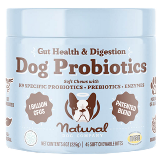Dog Probiotics Soft Chews: gut health & digestion