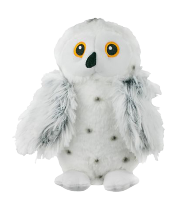 Animated Snow Owl (9") | Dog Toy
