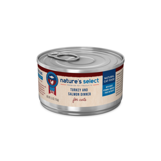 Turkey & Salmon Canned Wet Cat Food Case