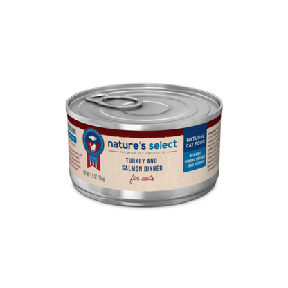 Turkey & Salmon Canned Wet Cat Food Case