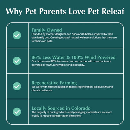 Hip & Joint Releaf CBD Edibites For Dogs – Peanut Butter Banana