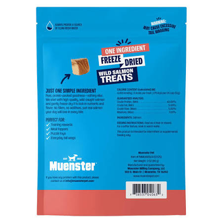 Muenster Wild Salmon Freeze Dried Treats