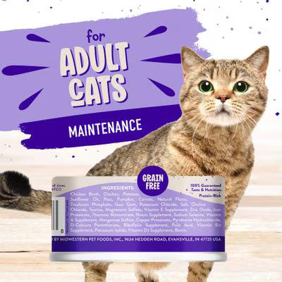 Earthborn Holistic Chicken Fricatssee Grain-Free Natural Adult Canned Cat Food, 5.5-oz