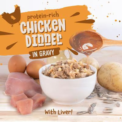 Earthborn Holistic Chicken Jumble with Liver Grain-Free Natural Canned Cat & Kitten Food, 5.5-oz