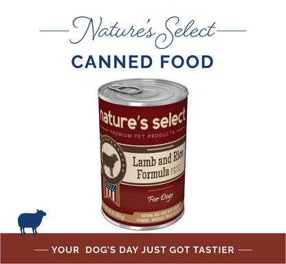 Lamb & Rice Formula Paté Canned Dog Food