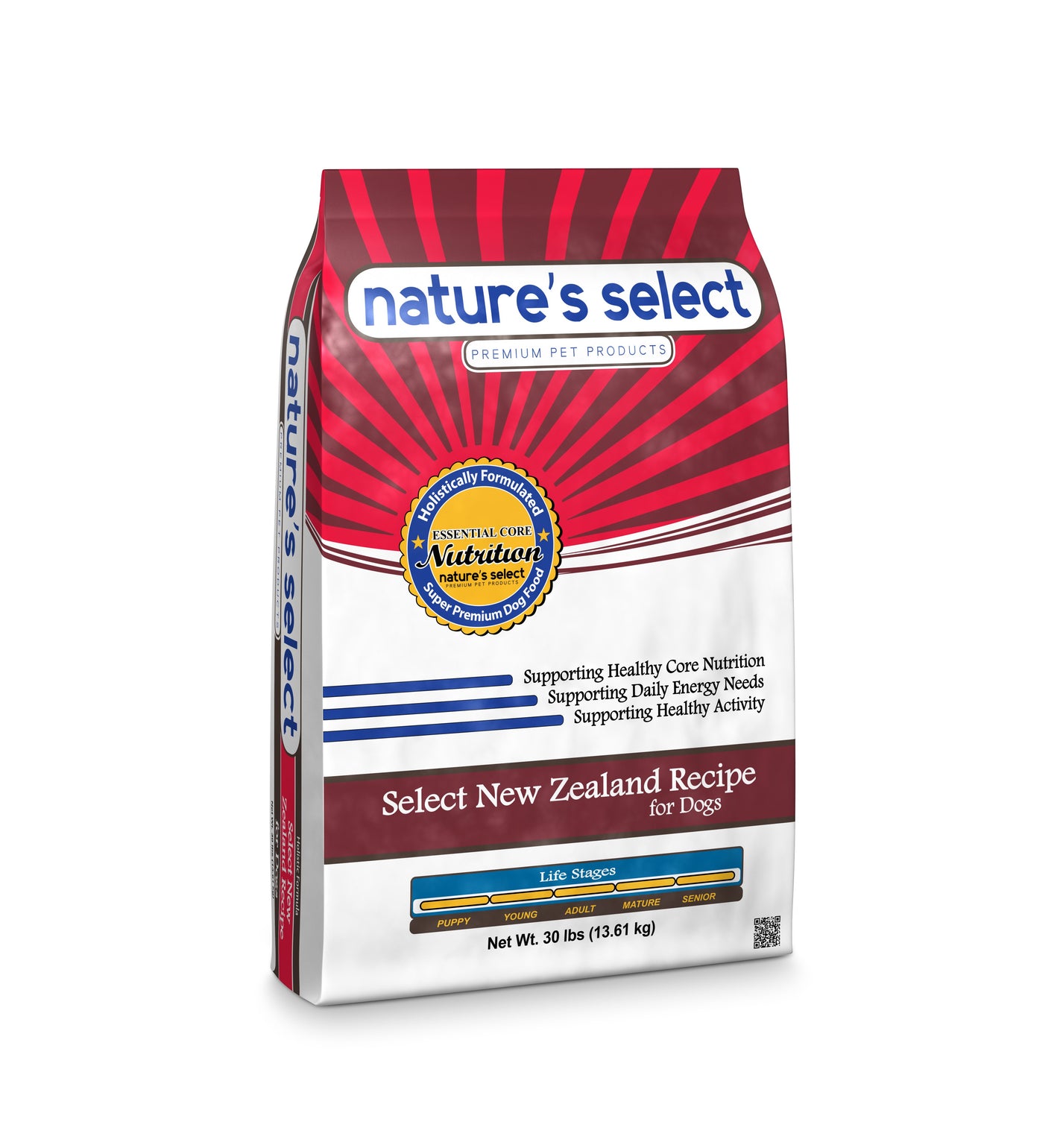 New Zealand Recipe - Lamb & Rice Dry Dog Food | Nature's Select ...